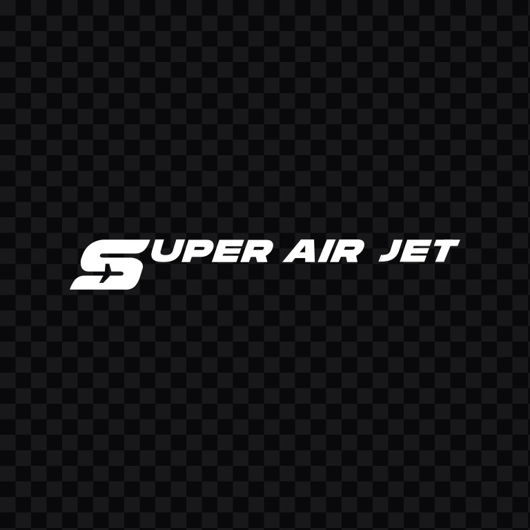 Super Air Jet white logo SVG