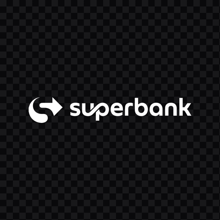 logo Super Bank putih PNG