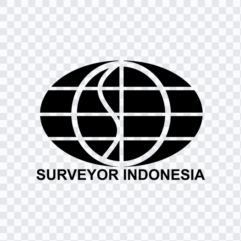 Surveyor Indonesia black logo PNG