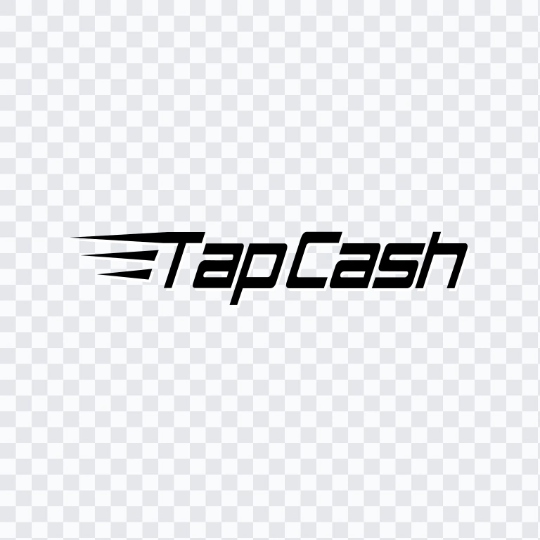 TapCash black logo SVG