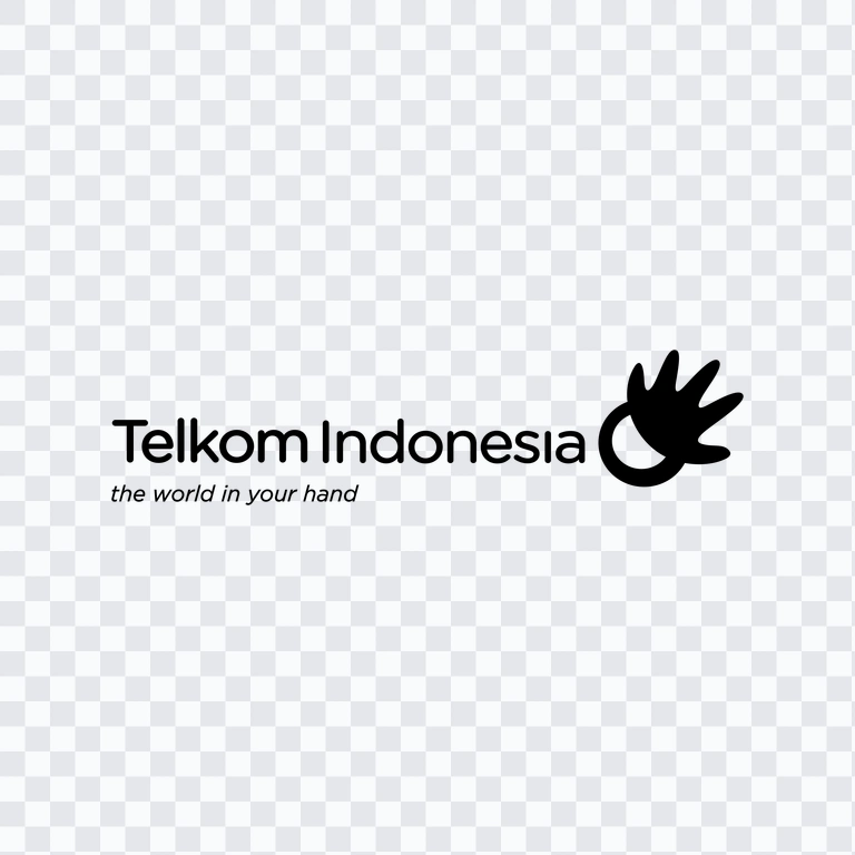 logo Telkom Indonesia hitam PNG