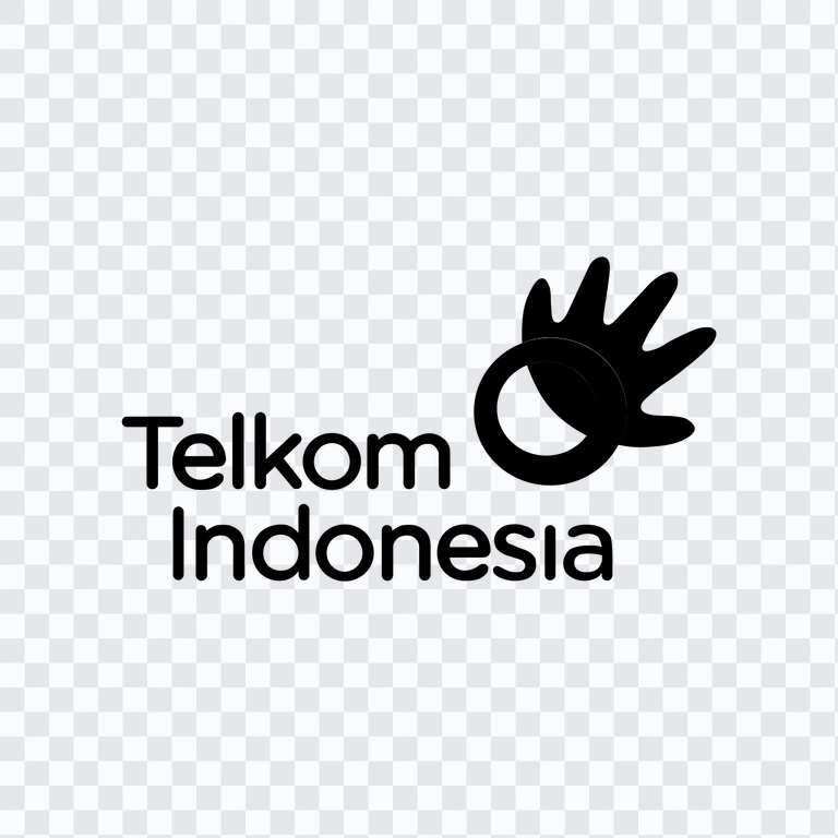 logo Telkom Indonesia hitam PNG