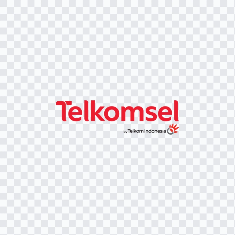 Telkomsel colored logo PNG