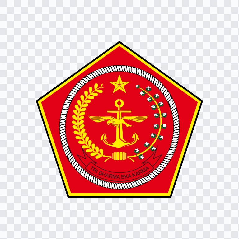Indonesian National Armed Forces colored logo SVG