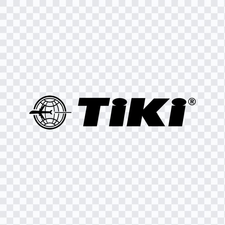 TIKI black logo PNG