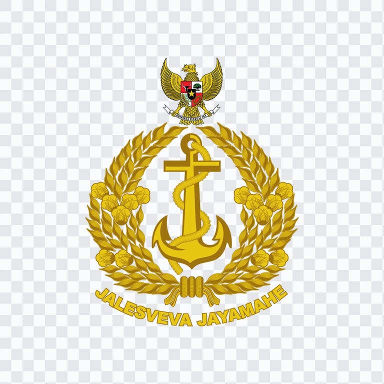 Indonesian Navy colored logo SVG