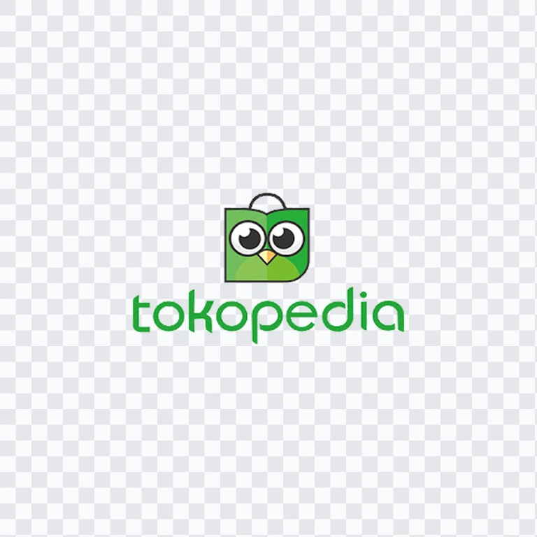 logo Tokopedia berwarna PNG