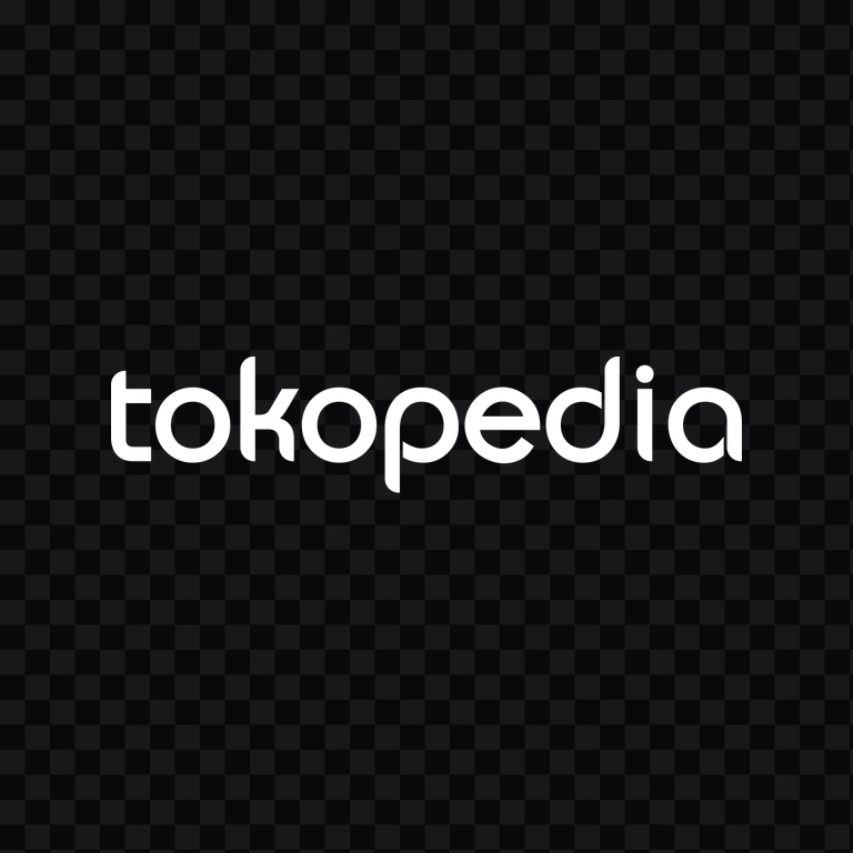 logo Tokopedia putih PNG