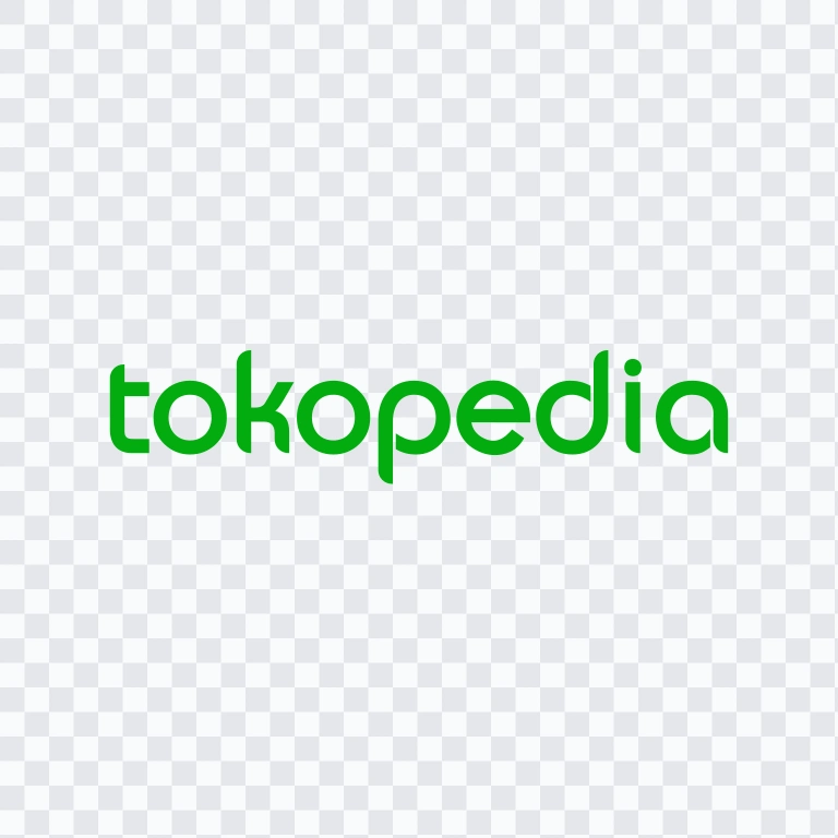 wordmark Tokopedia berwarna SVG