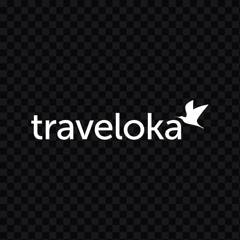 Traveloka white logo SVG