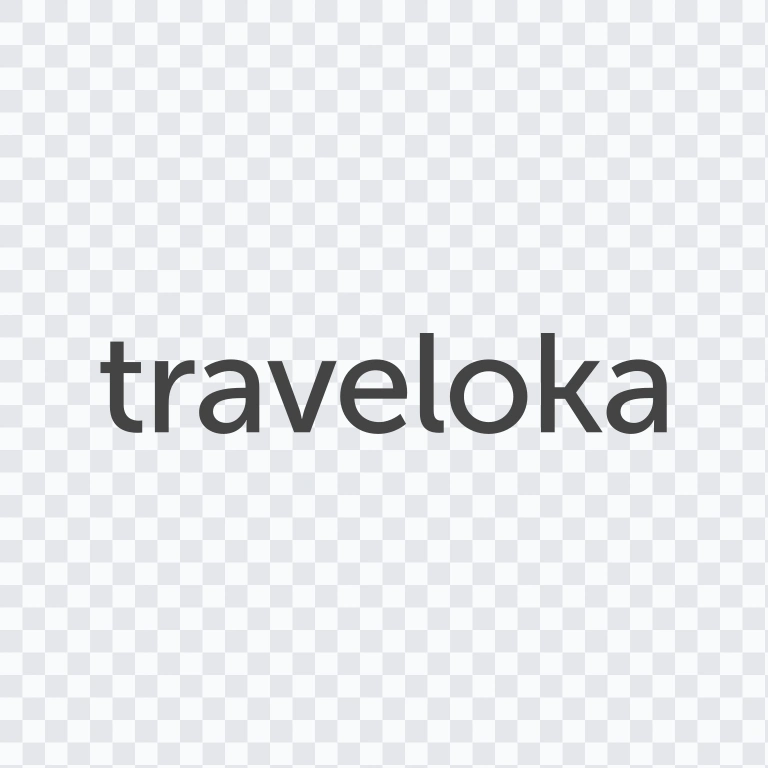 Traveloka colored wordmark SVG