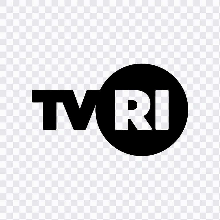 TVRI black logo SVG