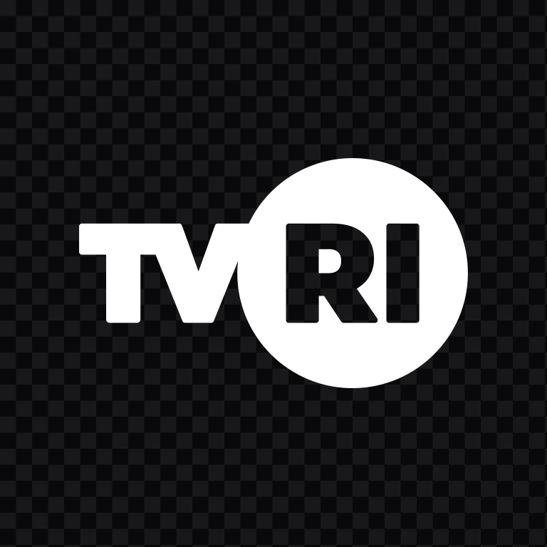 TVRI white logo SVG