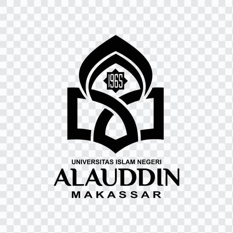 UIN Alauddin Makassar black logo SVG