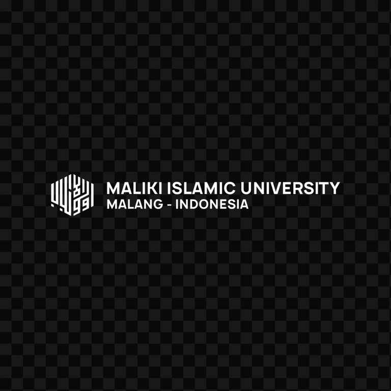 UIN Maulana Malik Ibrahim Malang white logo PNG