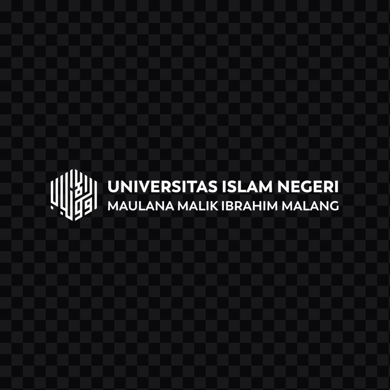 UIN Maulana Malik Ibrahim Malang white logo PNG