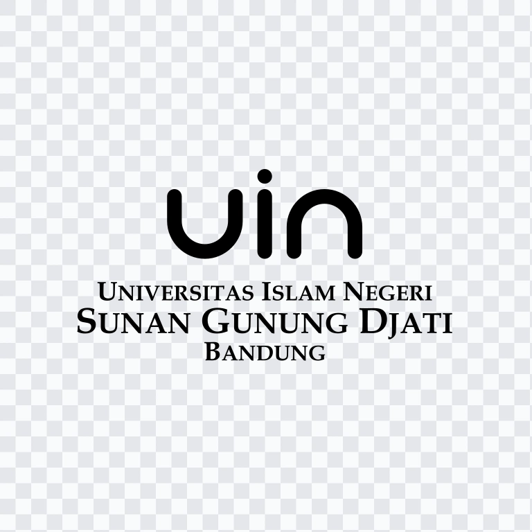 UIN Sunan Gunung Djati Bandung black wordmark SVG