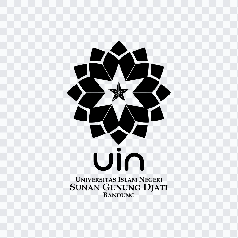 UIN Sunan Gunung Djati Bandung black logo SVG
