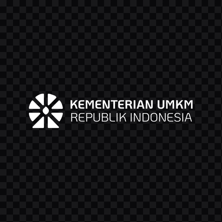 UMKM white logo PNG
