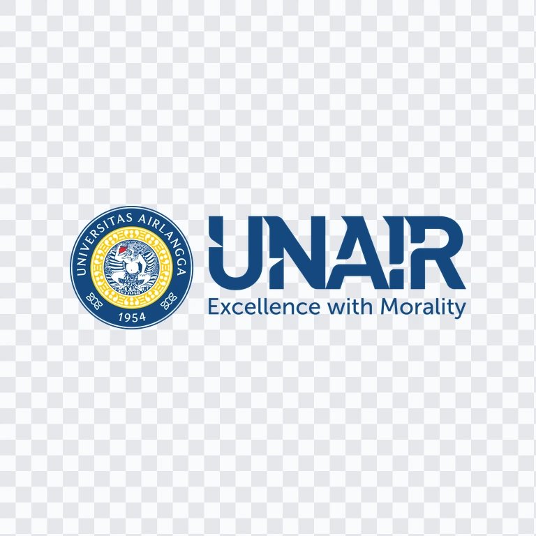 Universitas Airlangga (UNAIR) colored logo PNG