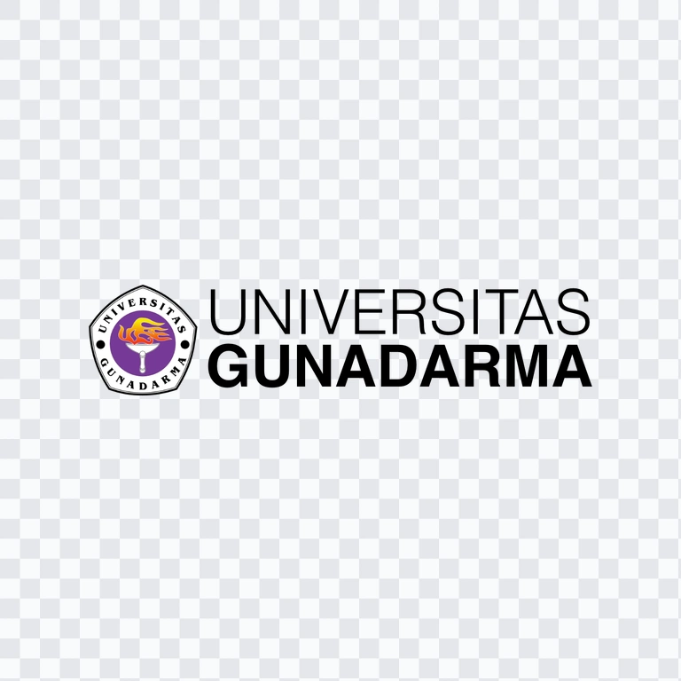 Universitas Gunadarma colored logo PNG