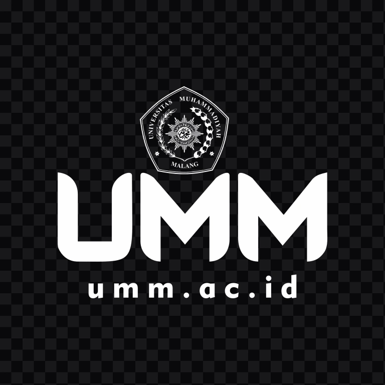 Universitas Muhammadiyah Malang (UMM) white logo WEBP