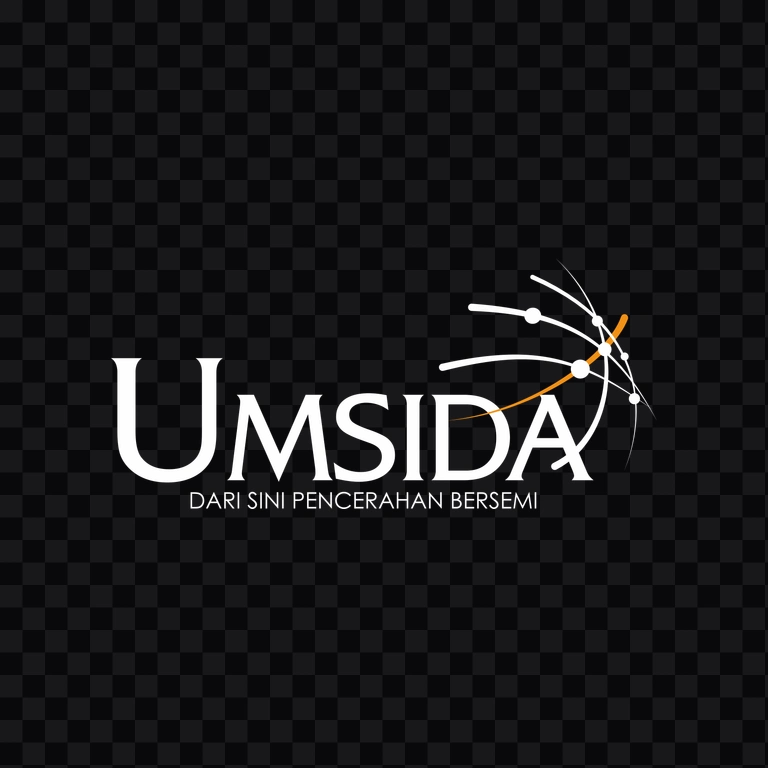 Universitas Muhammadiyah Sidoarjo (UMSIDA) white logo PNG