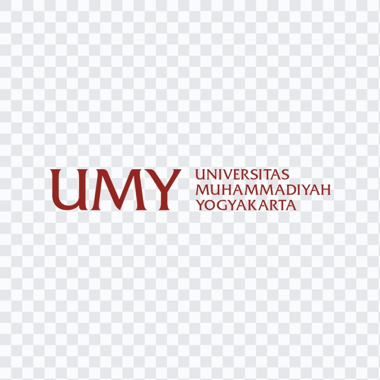 Universitas Muhammadiyah Yogyakarta (UMY) colored wordmark PNG