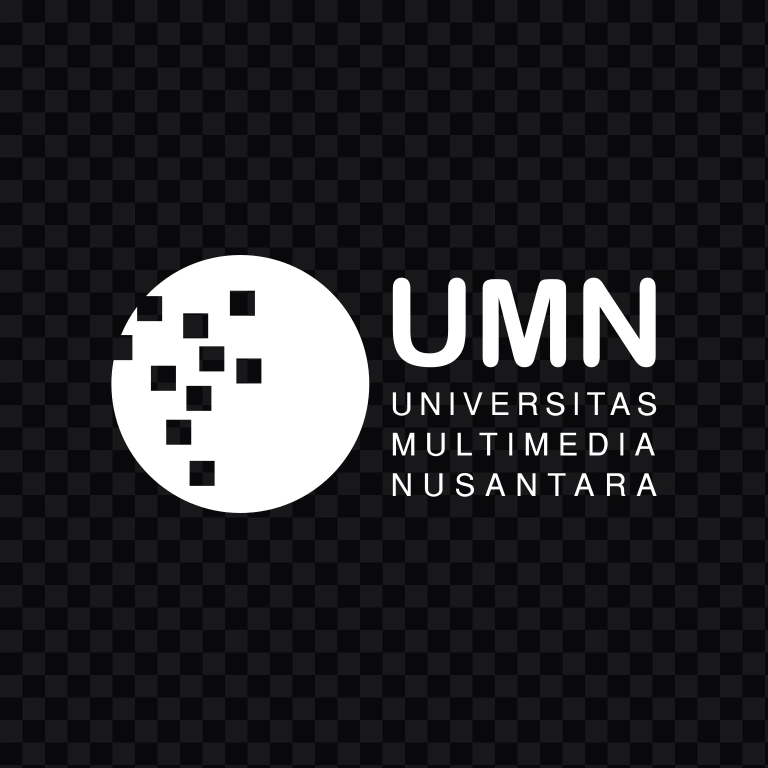 Universitas Multimedia Nusantara (UMN) Horizontal white logo SVG