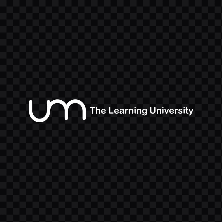 Universitas Negeri Malang (UM) white logo PNG