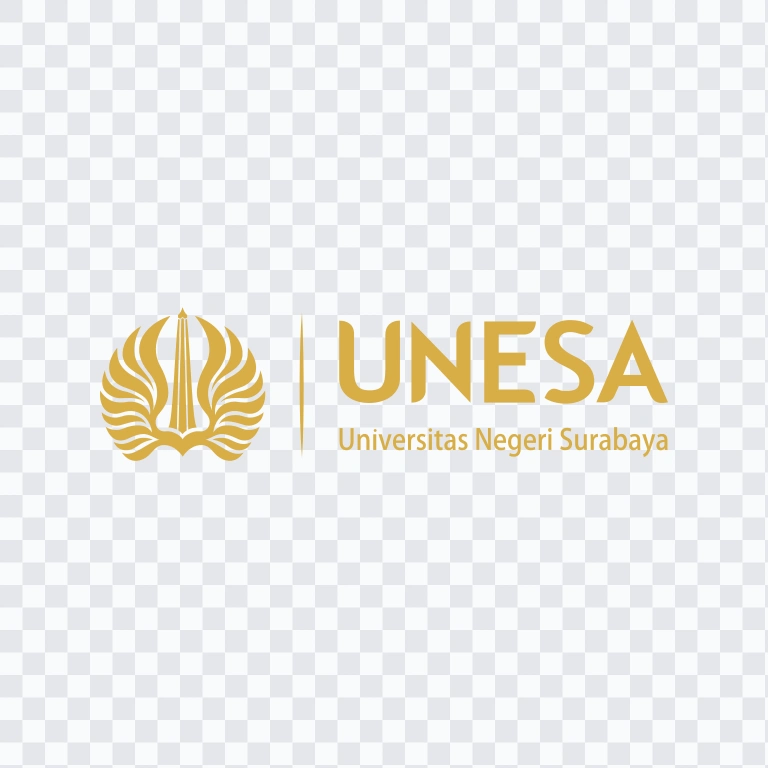 Universitas Negeri Surabaya (UNESA) colored logo SVG