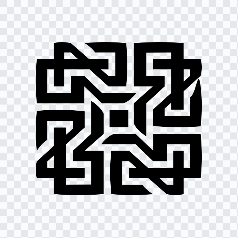 Universitas Paramadina black icon SVG