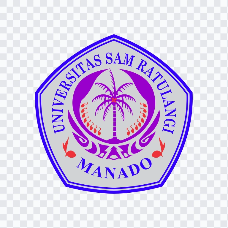 Universitas Sam Ratulangi (UNSRAT) colored logo SVG