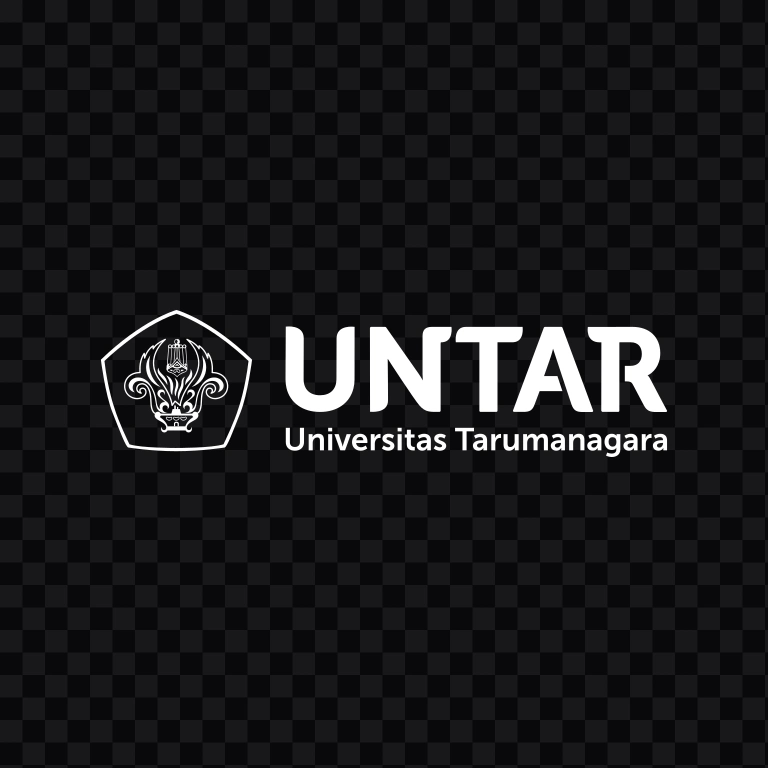 Universitas Tarumanagara (UNTAR) Horizontal white logo SVG