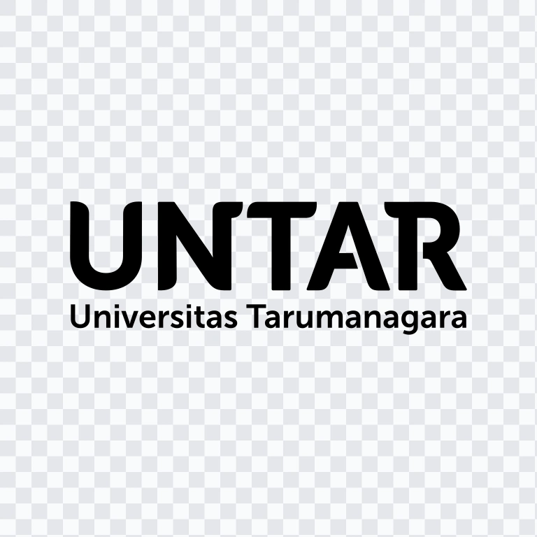Universitas Tarumanagara (UNTAR) Horizontal black wordmark SVG