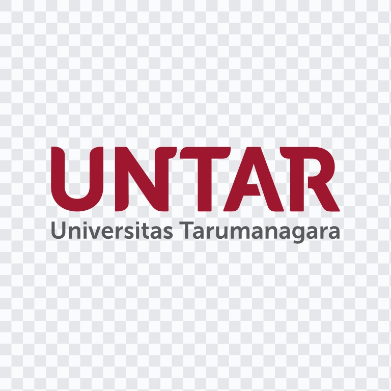 Universitas Tarumanagara (UNTAR) Horizontal colored wordmark SVG