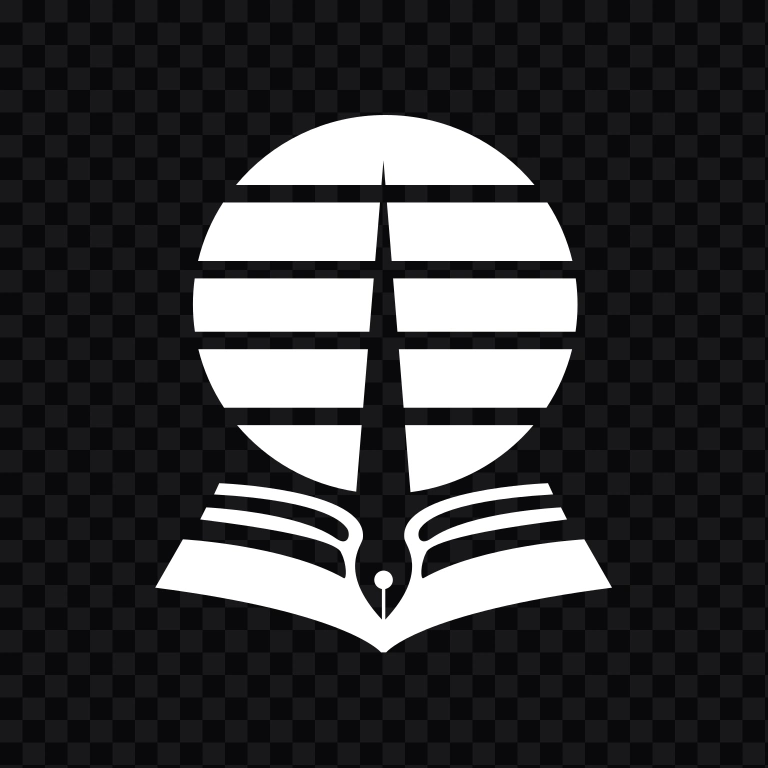 Universitas Terbuka (UT) white icon SVG