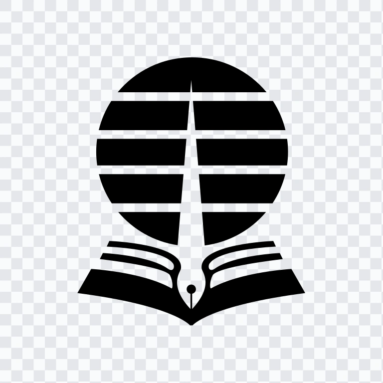 Universitas Terbuka (UT) black icon SVG