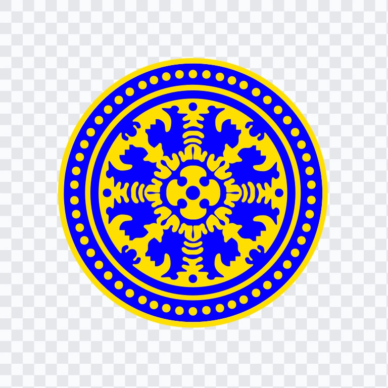 Universitas Udayana (UNUD) colored logo mark SVG