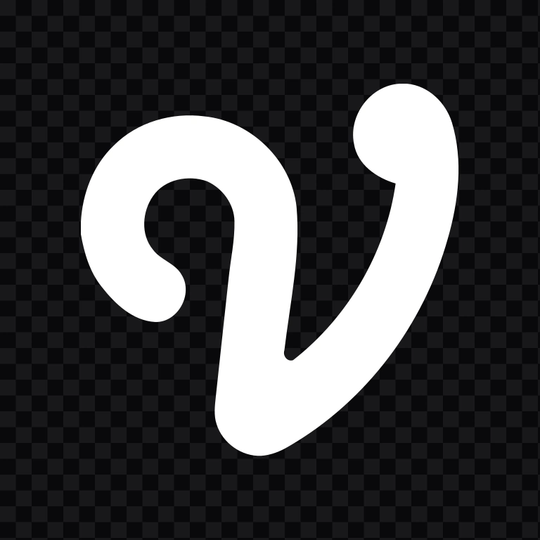 Vidio white icon SVG