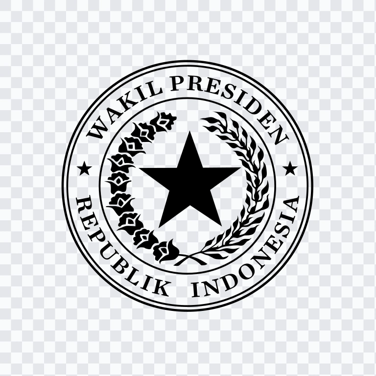 Seal of the Vice President of Indonesia colored logo SVG