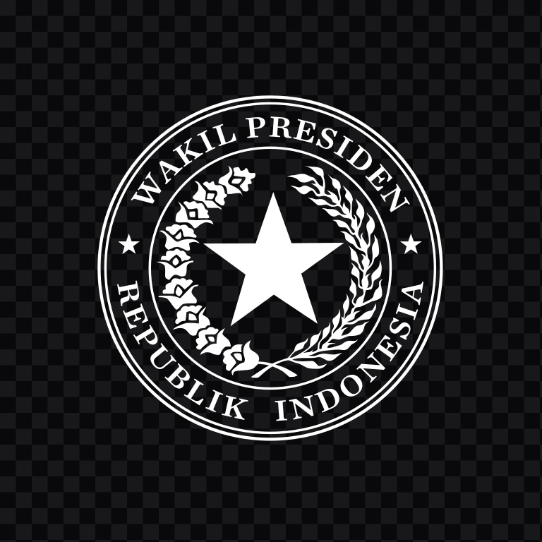 Seal of the Vice President of Indonesia light logo PNG
