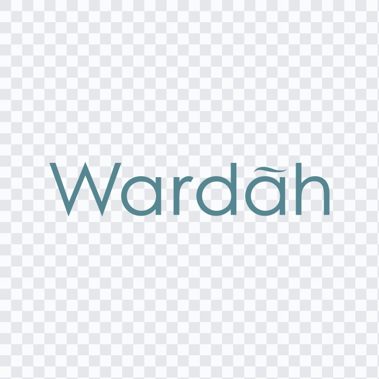 Wardah colored logo SVG