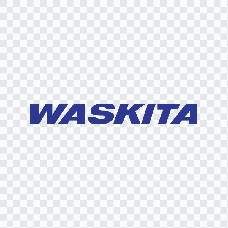 Waskita Karya colored wordmark SVG