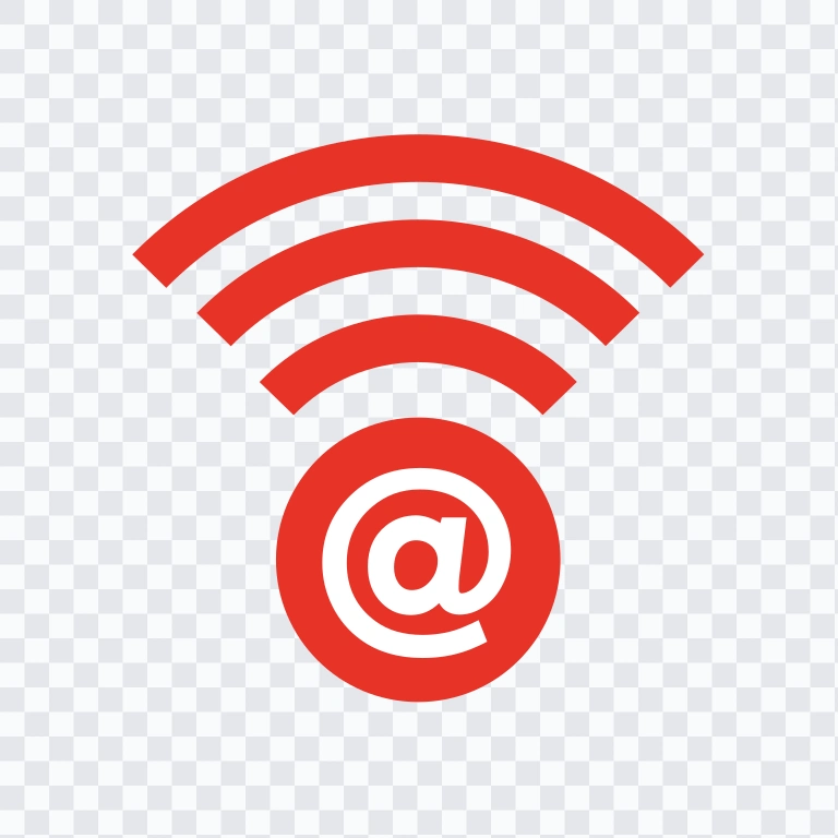 Wifi ID colored icon SVG