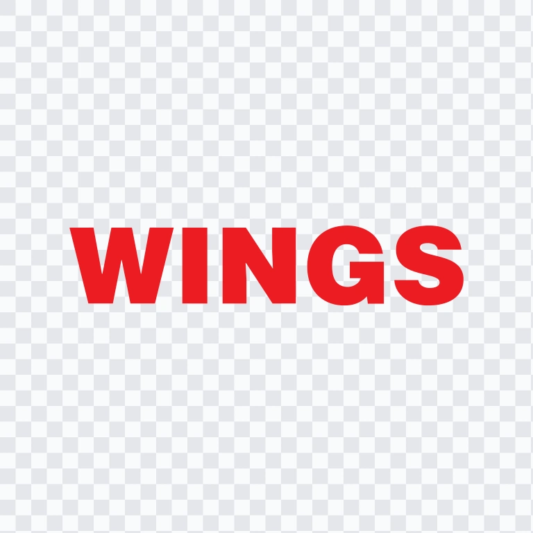 Wings Group colored wordmark SVG