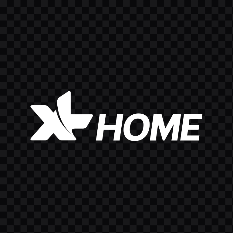 XL Home white logo SVG