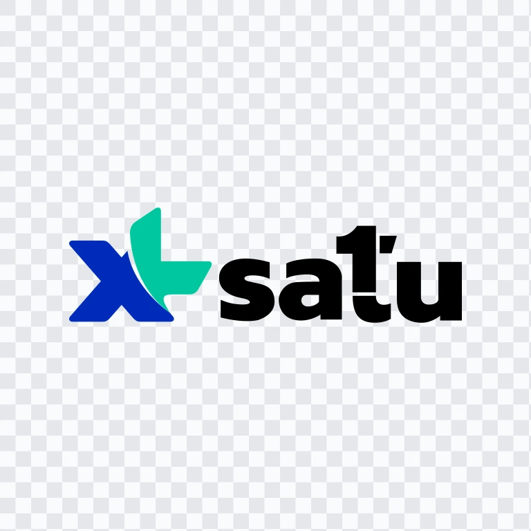 XL Satu colored logo SVG