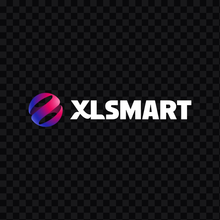 XLSMART white logo SVG