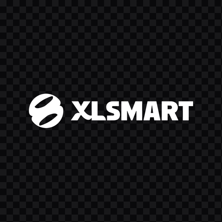 XLSMART white logo PNG